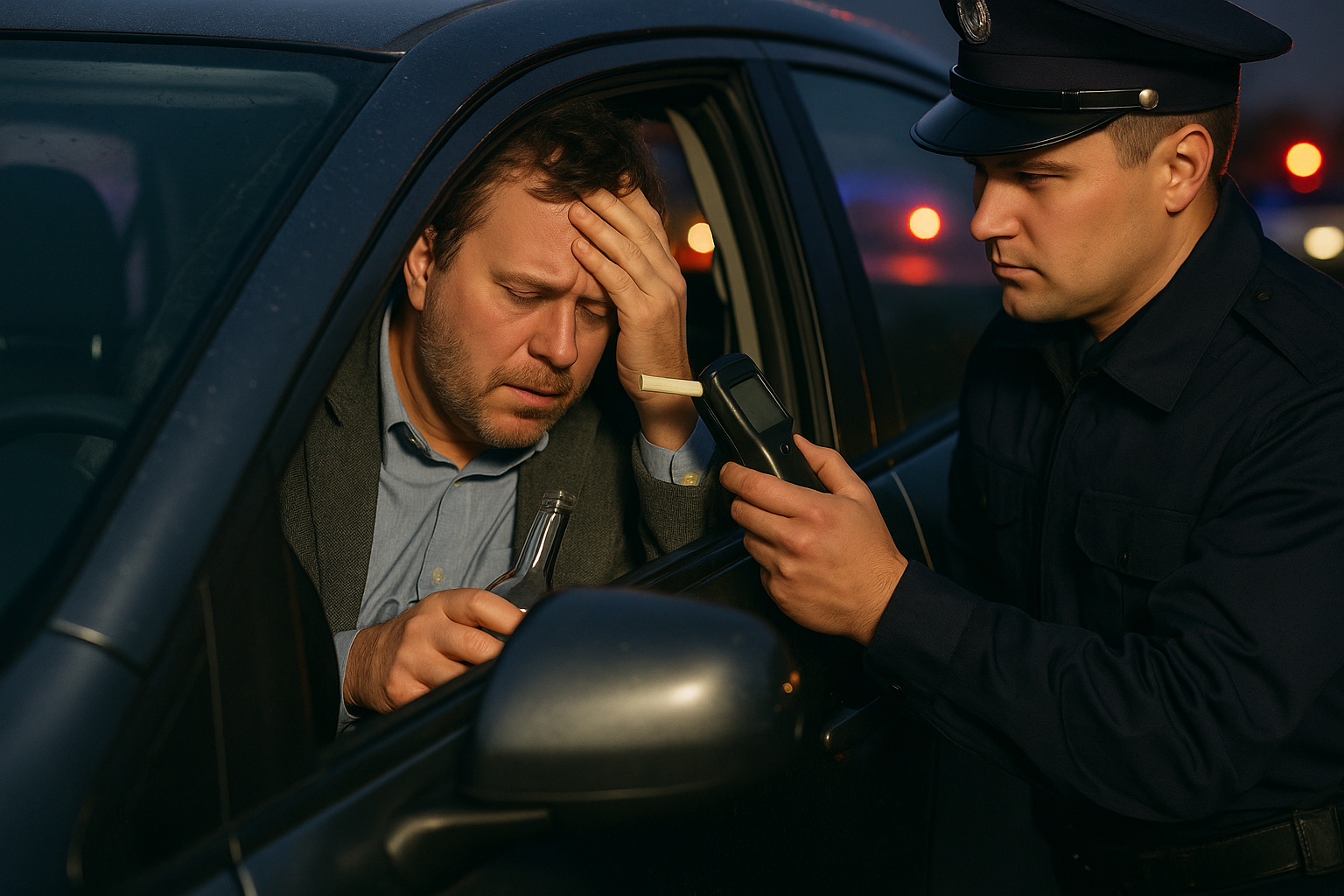 Пьяного педагога за рулем задержали в ЗКО